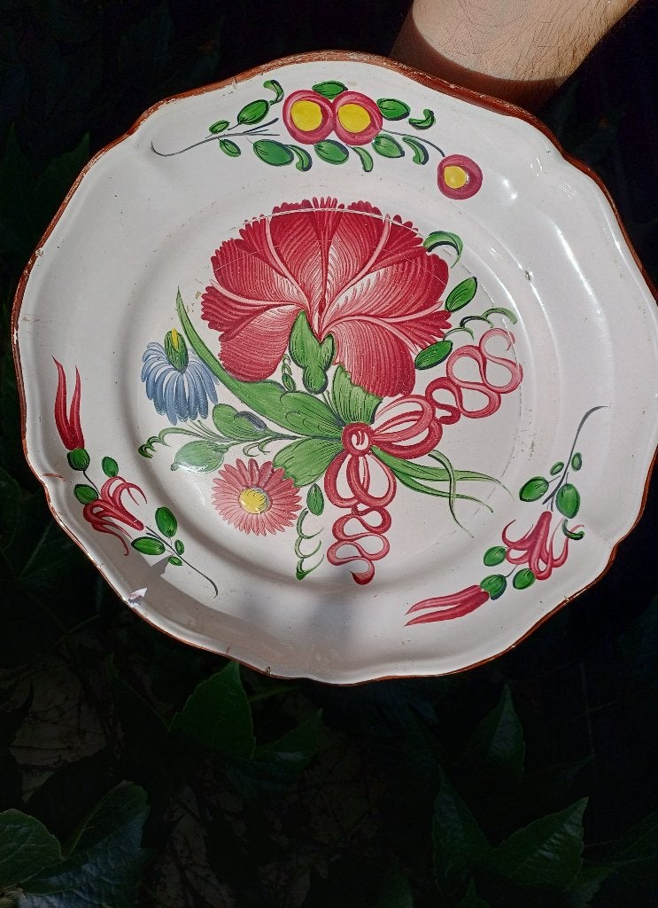 Antieke Franse schotel, Ophalen of Verzenden