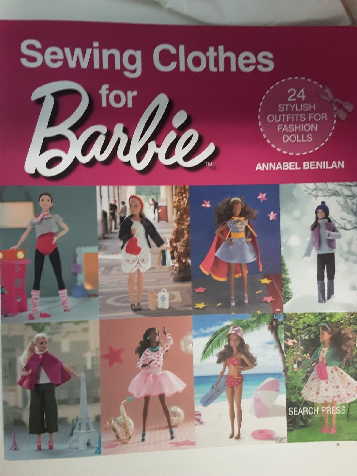 Naaiboek voor Barbie: 24 stijlvolle outfits voor modepoppen, Ophalen of Verzenden, Zo goed als nieuw, Accessoires