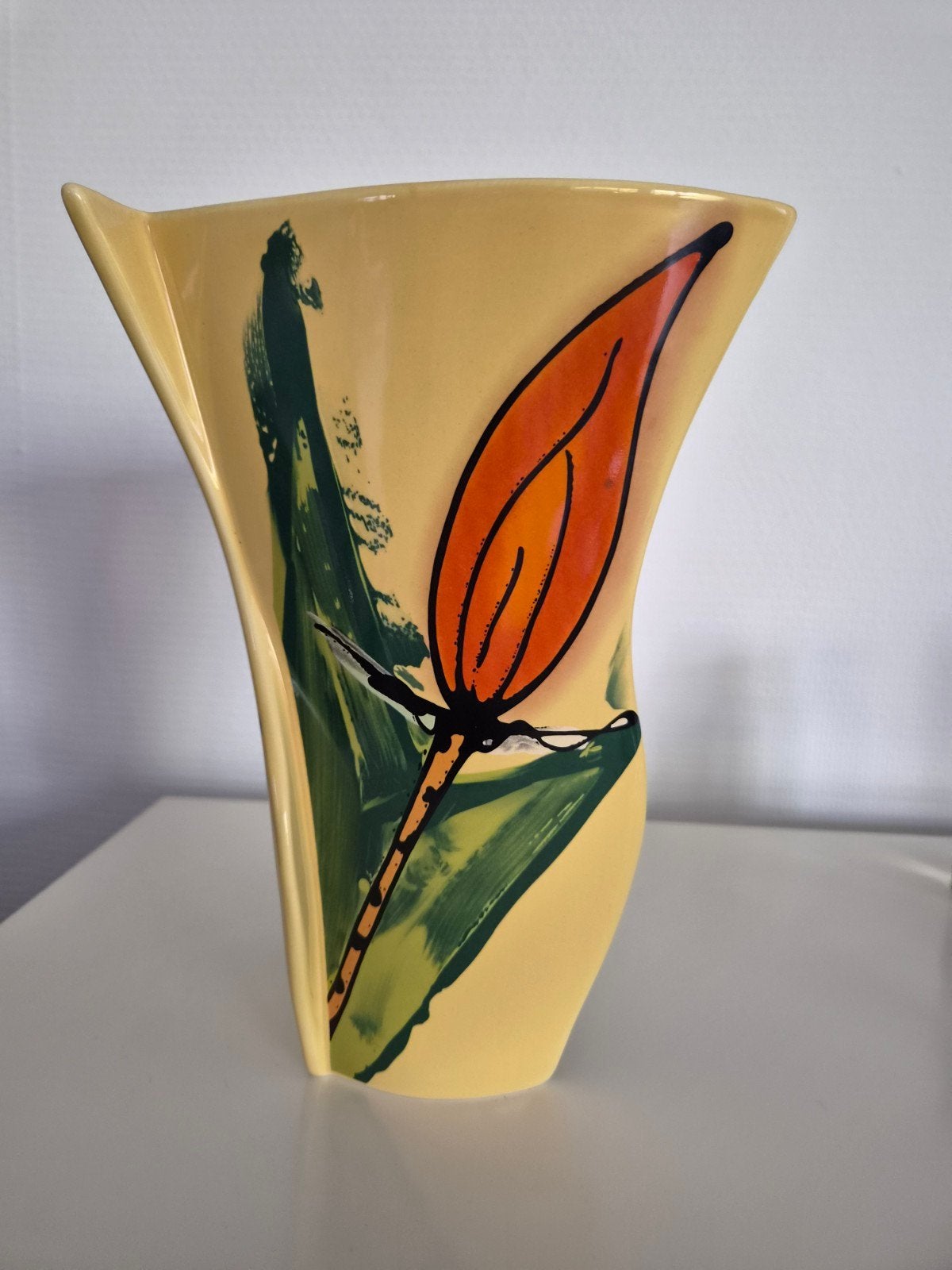 Jan Kamphuis Diehoek vaas - Onbeschadigd, Ophalen of Verzenden