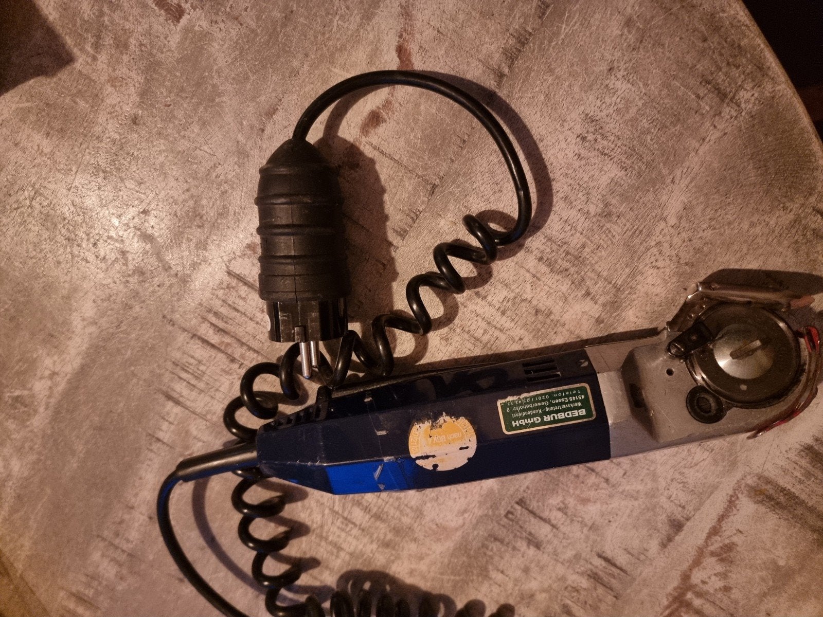 Kuris Professionele Stofsnijmachine, Ophalen of Verzenden
