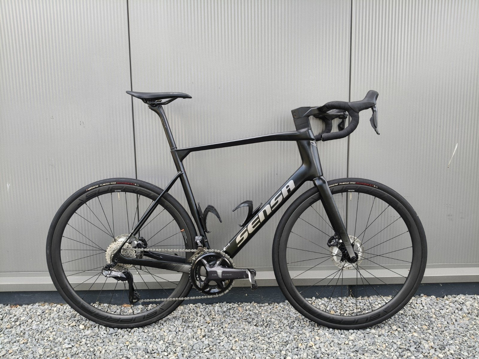 Sensa Giulia GF Disc. 61cm. Ultegra Di2 2x12. Carbon wielen, 28 inch, Carbon, Heren, Zo goed als nieuw
