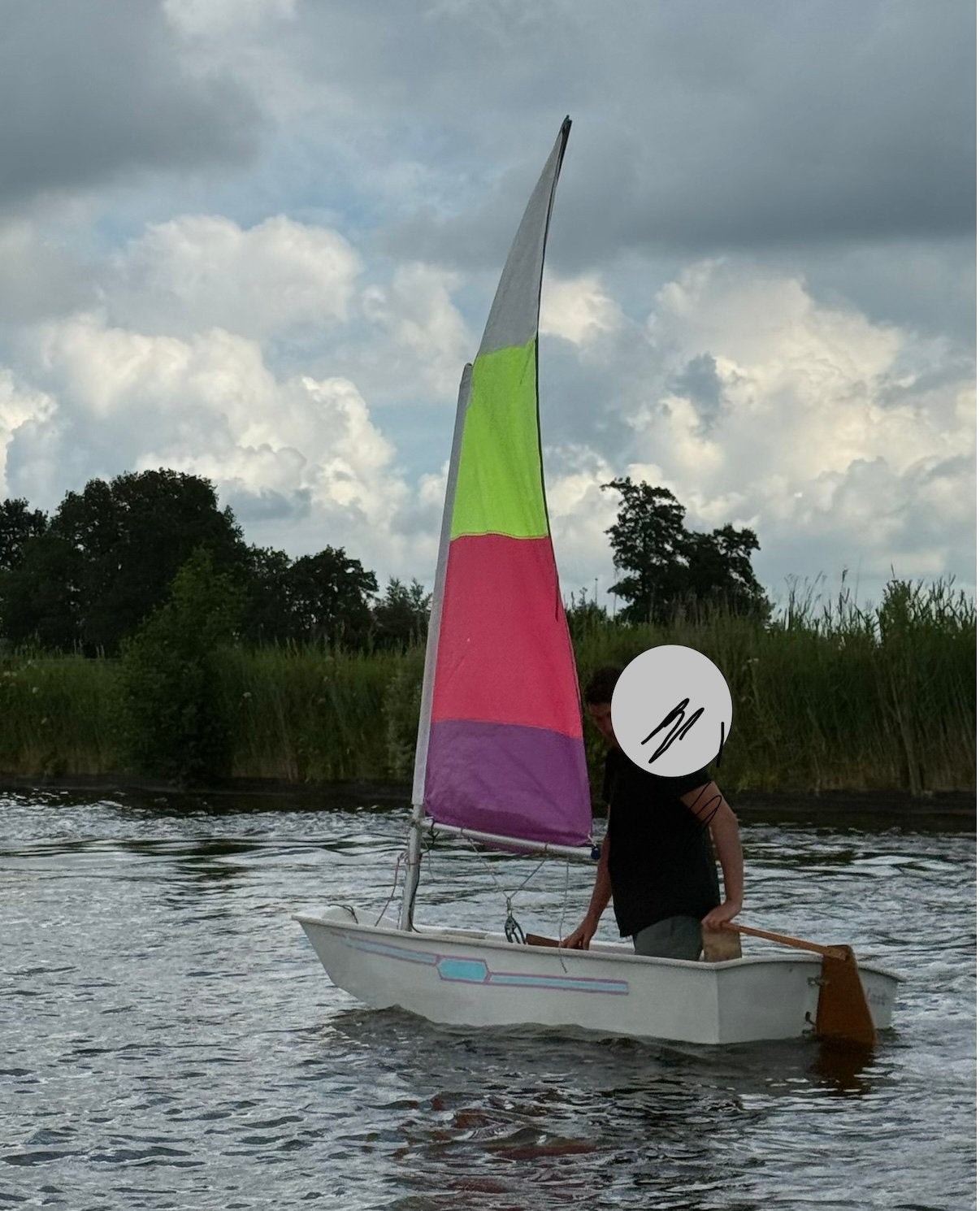 Optimist (ligt in Woudsend) compleet, Gebruikt, Minder dan 15 m², Overige typen, Ophalen