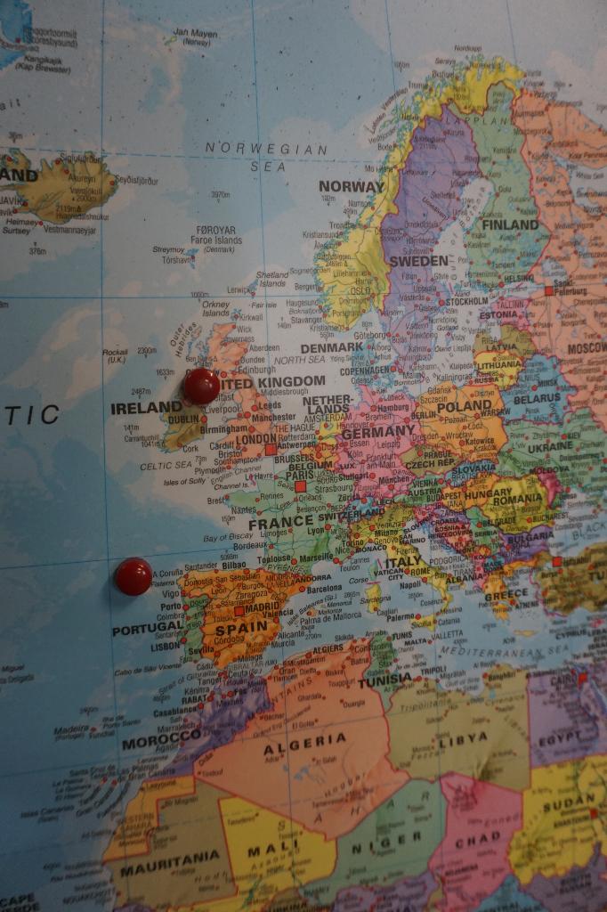 Wereldkaart magnetische landkaart bord 138x85,5, Landkaart, 1800 tot 2000, Wereld, Ophalen