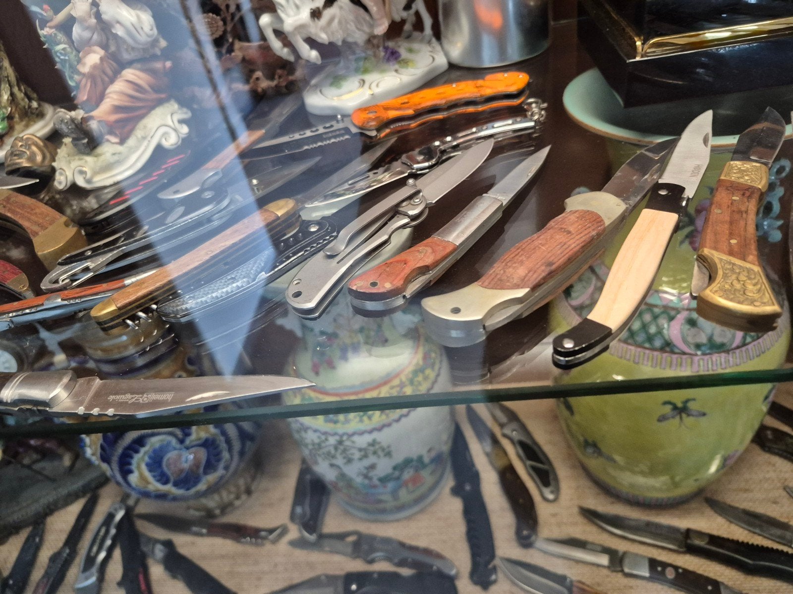 ruim 100 diverse jachtmessen, Ophalen of Verzenden, Gebruikt, IJzer