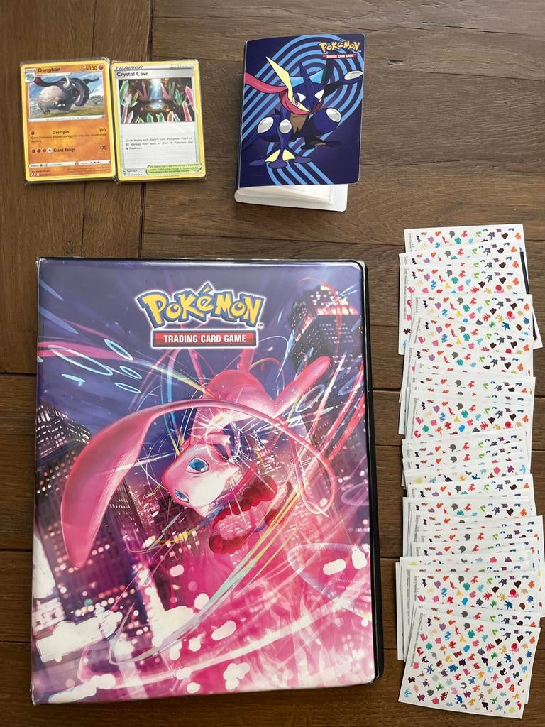 Pokémon Kaarten Binder, Mini Album, hoesjes, kaarten, Ophalen of Verzenden, Gebruikt, Overige typen