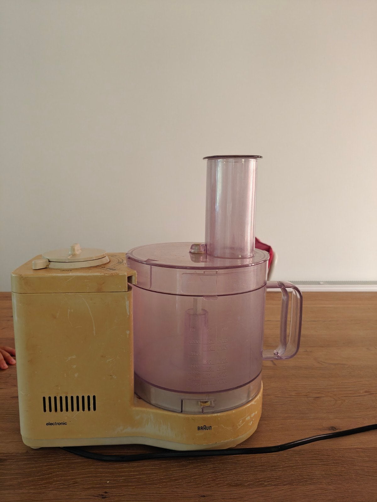Braun Keukenmachine Foodprocessor 4262 - Defect TEAB, 3 snelheden of meer, Ophalen of Verzenden, 2 tot 3 liter, Niet werkend
