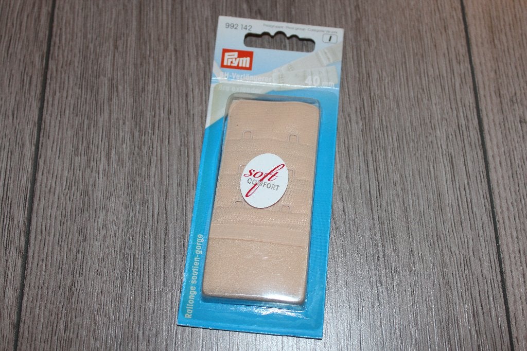Prym BH verlengstuk beige - 40 mm 992142 #2189, Ophalen of Verzenden, Nieuw, Rits of Sluiting