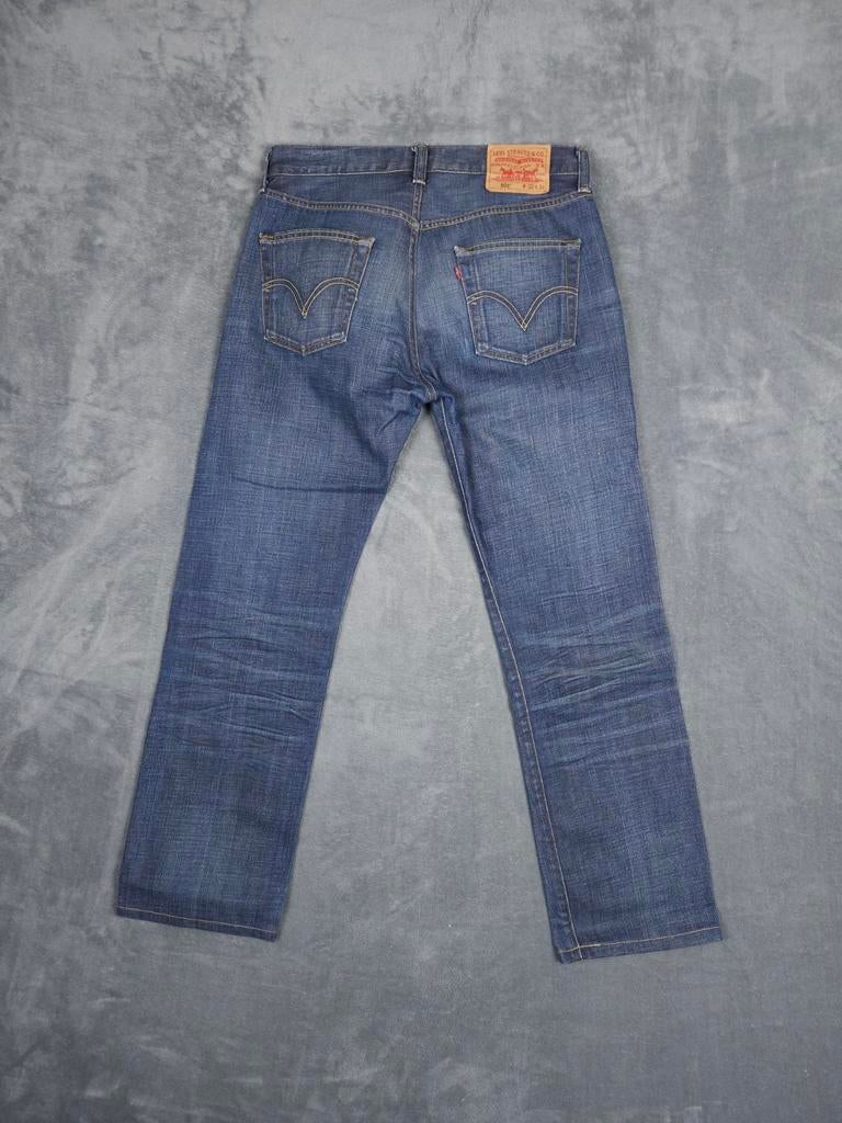 Levis 501 Broek W32 L30 Straight Fit Blauw Denim Jeans., Blauw, ., W32 (confectie 46) of kleiner, Ophalen of Verzenden