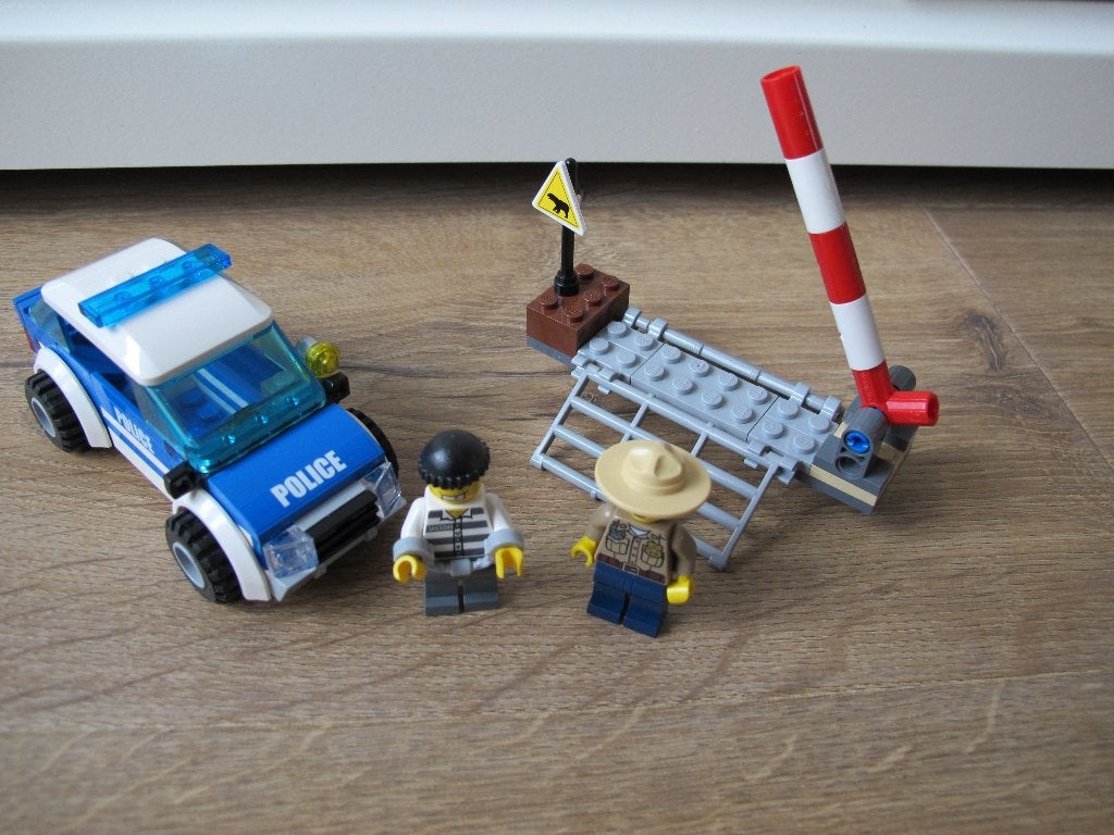 Lego 4436 Politie patrouille auto, City, Lego, Ophalen of Verzenden, Zo goed als nieuw