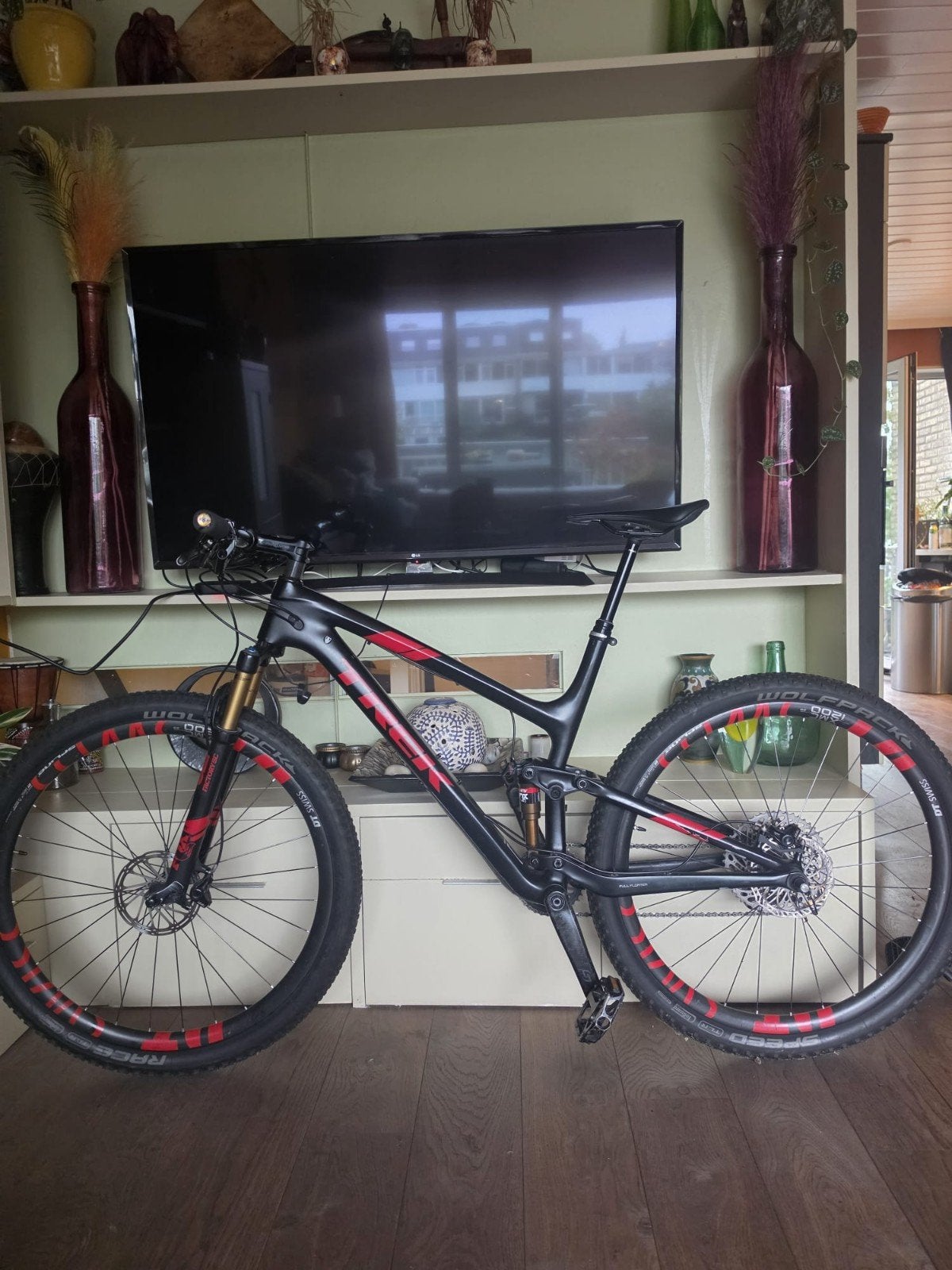 Trek Top Fuel 9.9 Carbon Mountainbike, Fietsen en Brommers, Ophalen, Fully, Zo goed als nieuw, Schijfrem