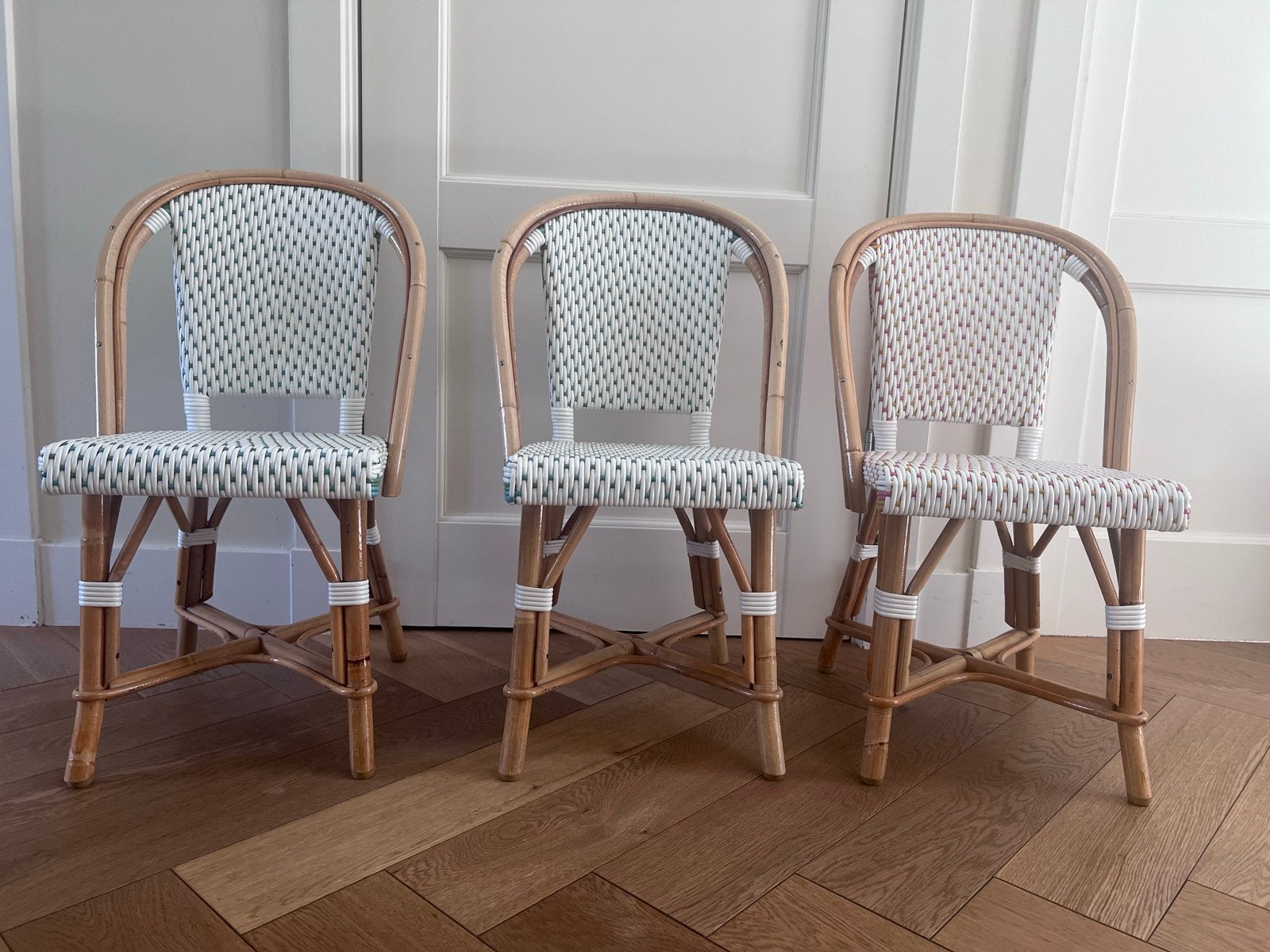 Maison Drucker Pantin kinderstoel - Rotan bistro stoel, Ophalen, Overige kleuren, Drie, Riet of Rotan