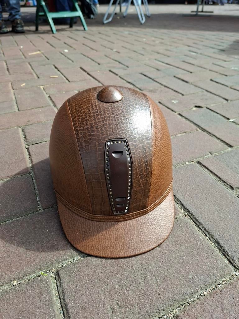 Bruine cap, Maat 57, Ophalen of Verzenden