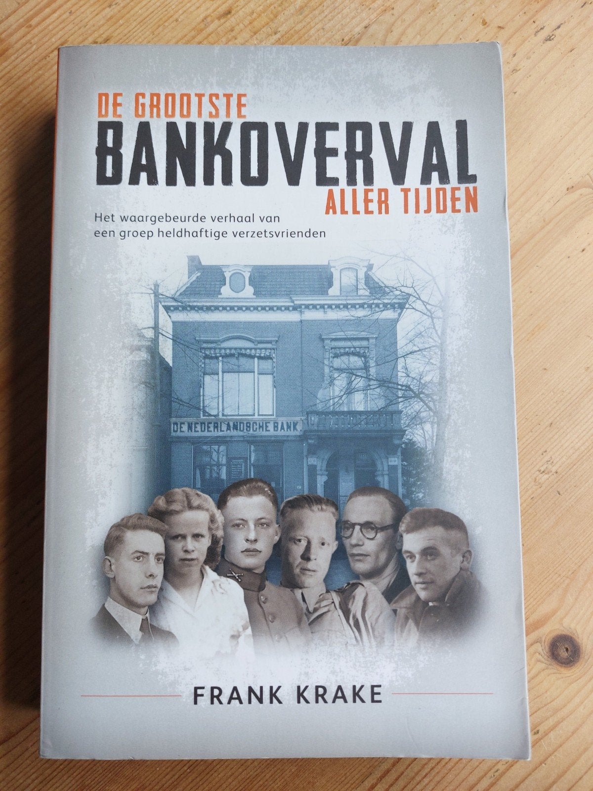 De Grootste Bankoverval Aller Tijden - Frank Krake, Ophalen of Verzenden, Frank Krake, Overige onderwerpen, Tweede Wereldoorlog