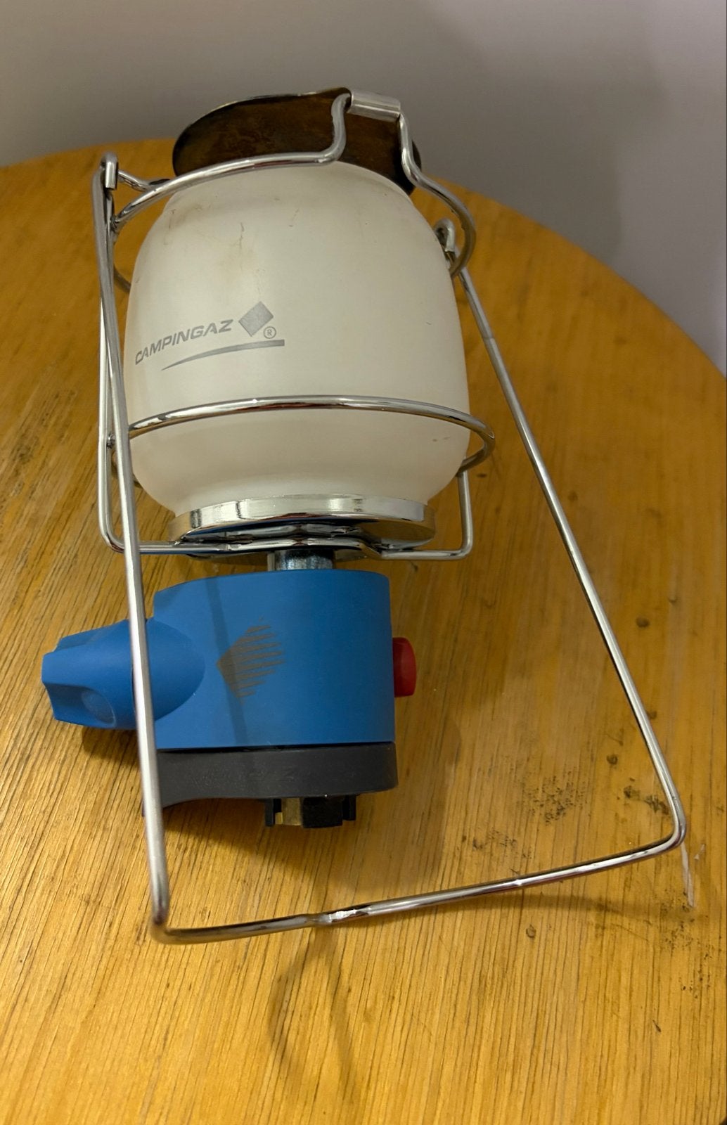 Campingaz Lumostar M 270 PZ gaslamp met gloeikousjes, Ophalen, Gebruikt