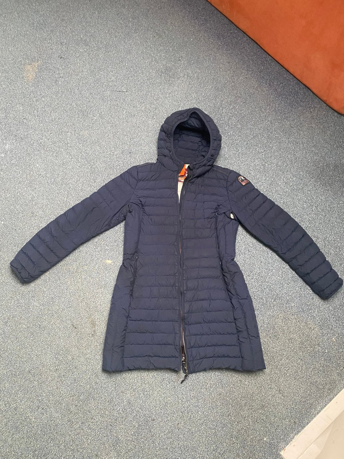 Parajumpers Irene woman gewatteerde donsjas, Kleding | Dames, Ophalen of Verzenden, Gedragen, Maat 42/44 (L), Blauw