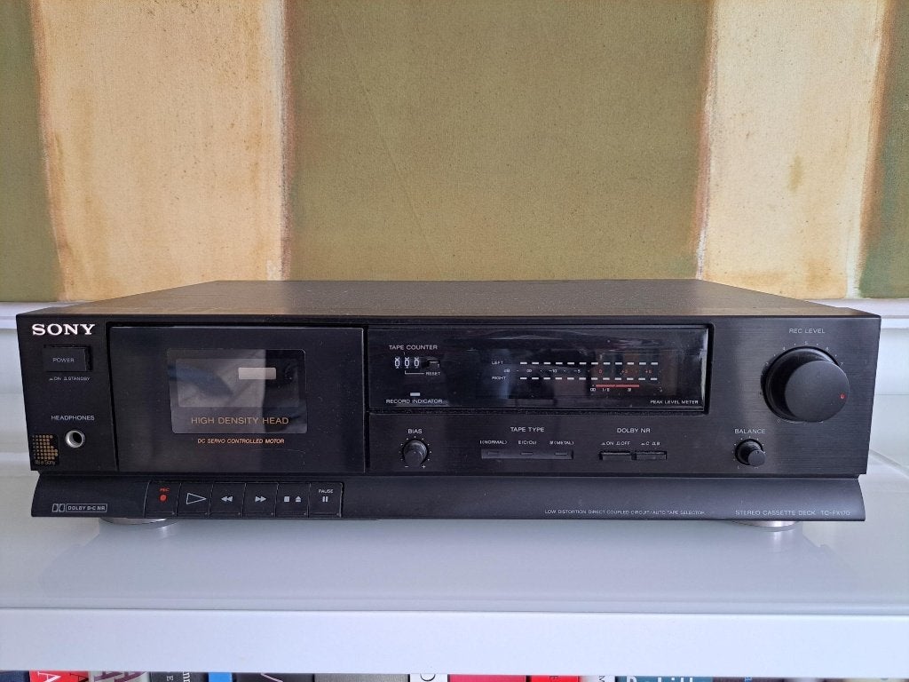 Sony stereo cassette deck TC-FX170, Ophalen, Enkel, Sony, Auto-reverse