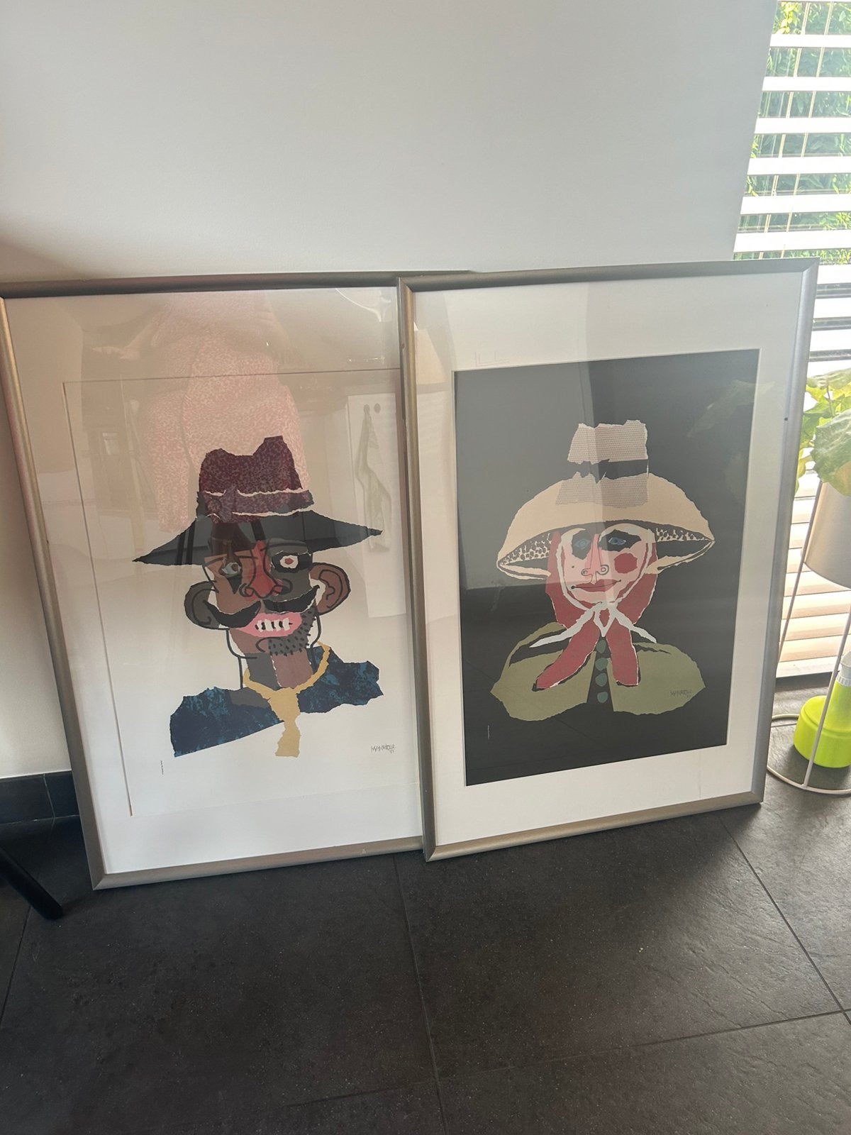 Campesino en Campesina con sombrero, Ophalen, Zo goed als nieuw, Hout