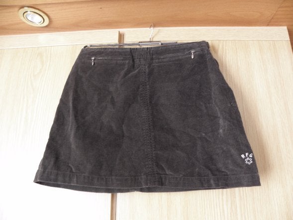 Bruin katoenen velours college rok RFG RAGS 176 nieuwstaat, Meisje, Ophalen of Verzenden, Zo goed als nieuw, Jurk of Rok