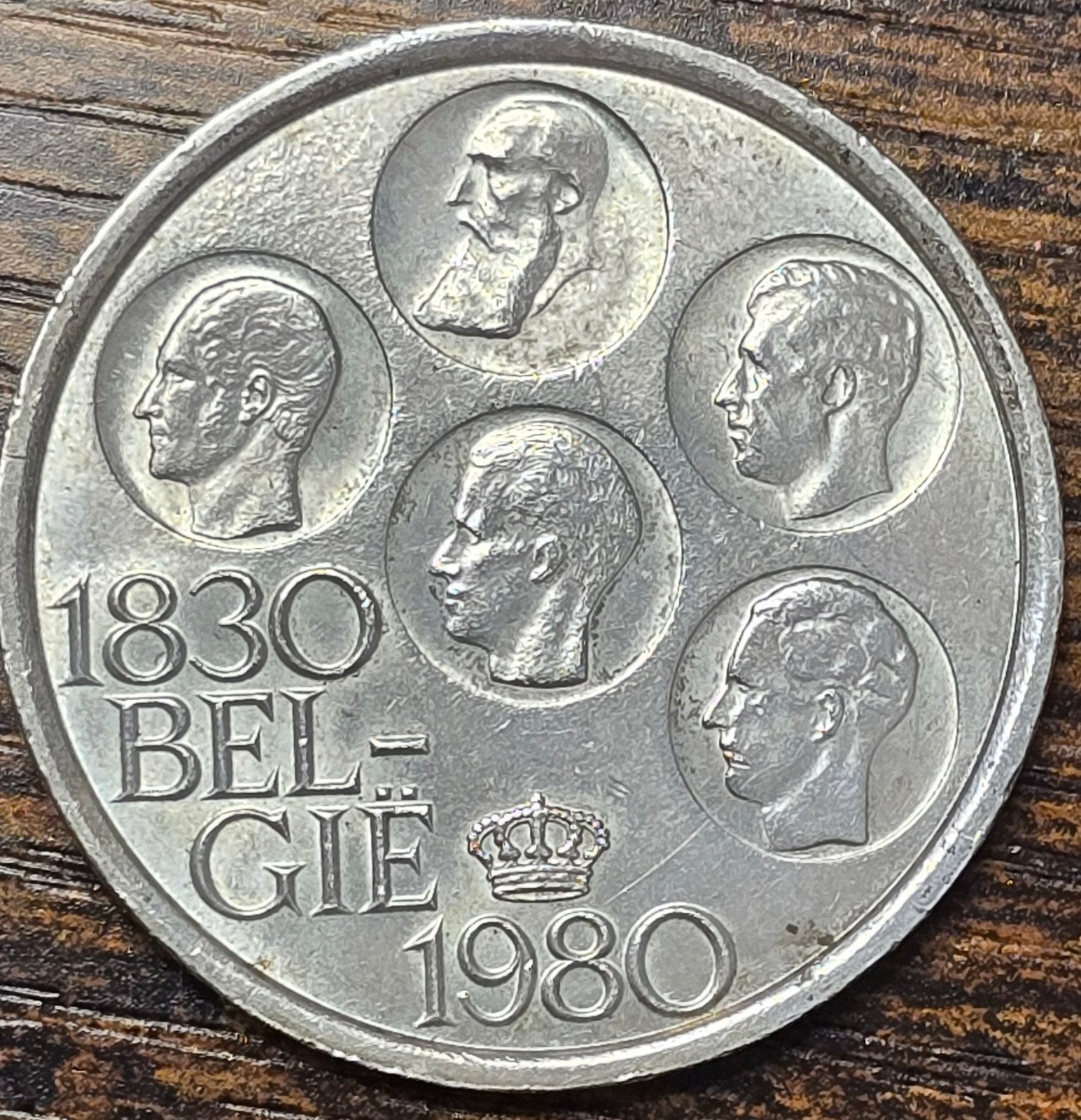 Belgische 500 Frank munt 1980 - 150 jaar onafhankelijkheid, Postzegels en Munten, Ophalen of Verzenden, Metaal, Losse munt