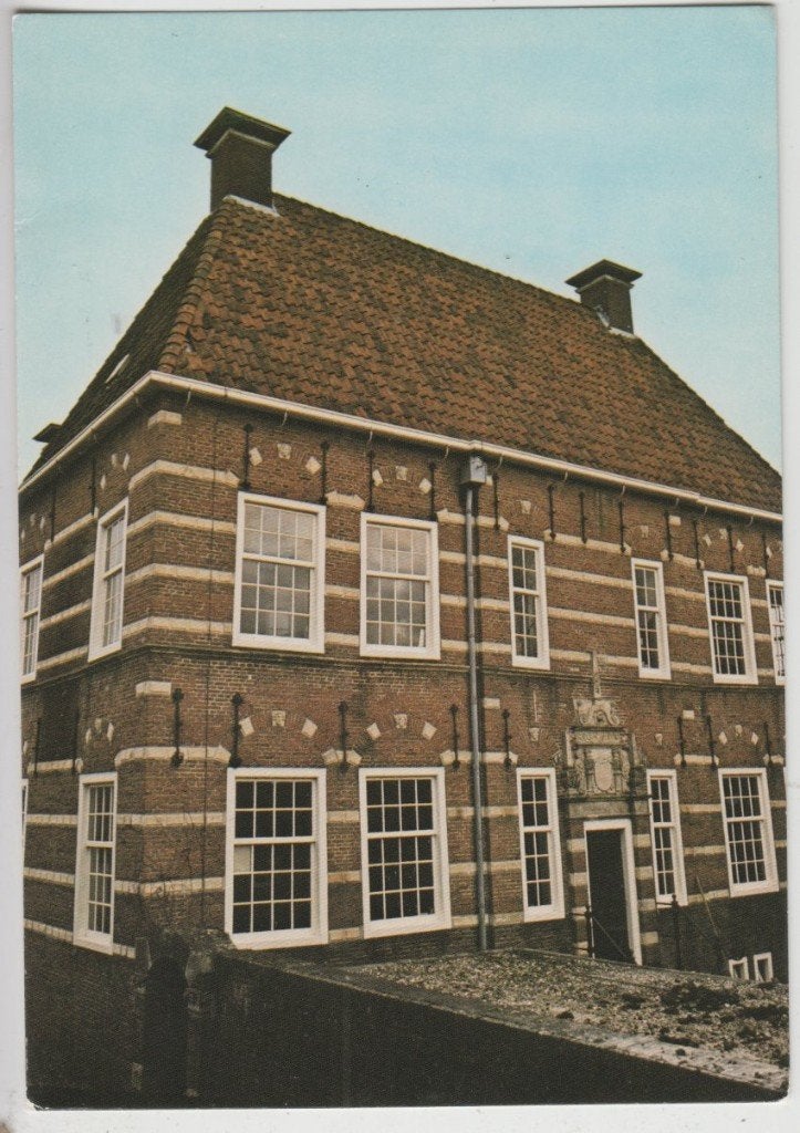 Dokkum Het Admiraliteitshuis Streekmuseum gelopen 1987, Ophalen of Verzenden, 1980 tot heden, Gelopen, Friesland