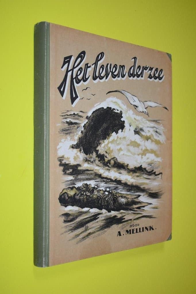 Plaatjesalbum Het leven der Zee- 1929-Compleet Géén herdruk-, Boeken, Prentenboeken en Plaatjesalbums, Gelezen, Plaatjesalbum