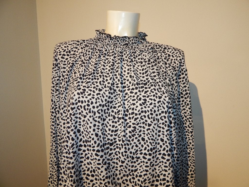 Studio Anneloes stretch travel stof top in print kolletje M, Maat 38/40 (M), Studio Anneloes, Meerkleurig, Ophalen of Verzenden