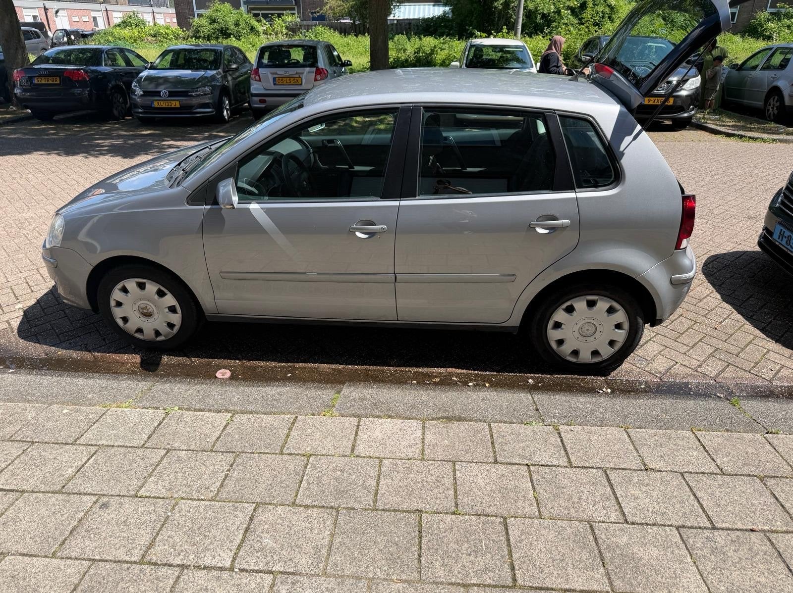 Volkswagen Polo 1.2 51KW 2008 Grijs, Auto's, Volkswagen, Voorwielaandrijving, 540 kg, 1198 cc, Origineel Nederlands