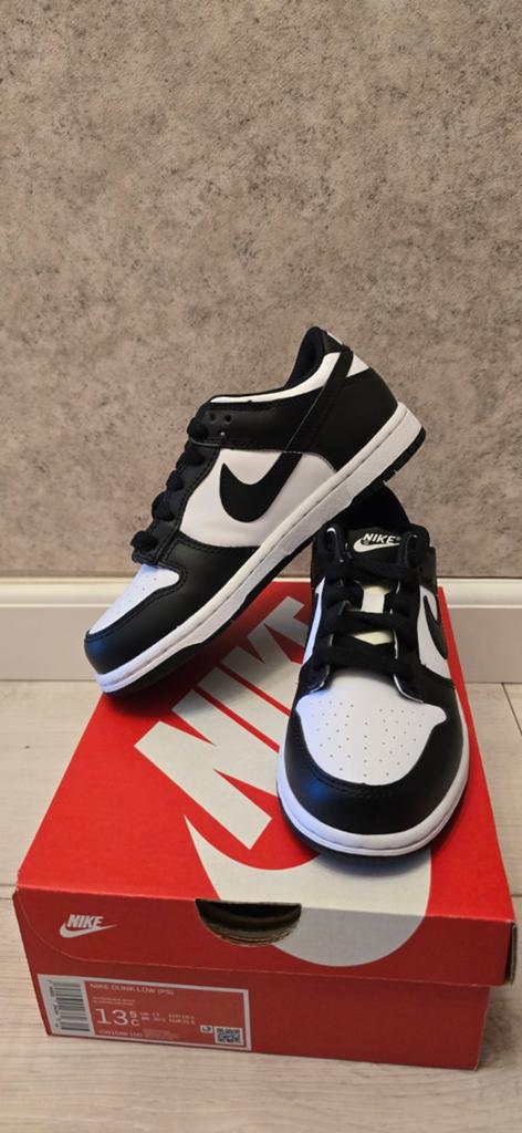 Nike Dunk Low Retro Panda (PS) - Zwart/Wit, Ophalen of Verzenden, Nieuw, Nike, Jongen of Meisje