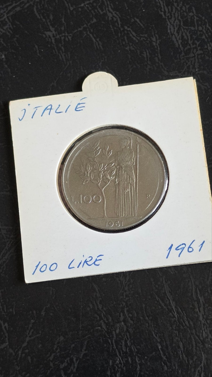 Italiaanse 100 Lire munt 1961, Postzegels en Munten, Ophalen of Verzenden