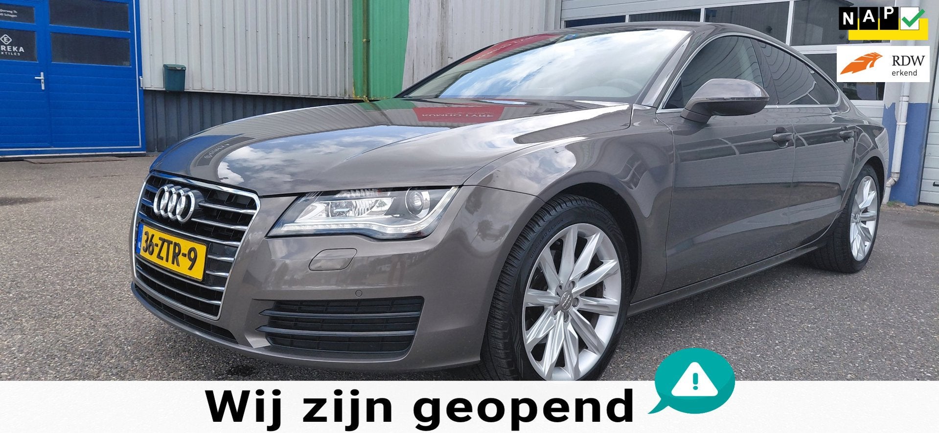 Audi A7 Sportback 2.8 FSI Quattro Pro Line plus Automaat NL, Auto's, Audi, Euro 5, Gebruikt, 2773 cc, Met garantie (alle)