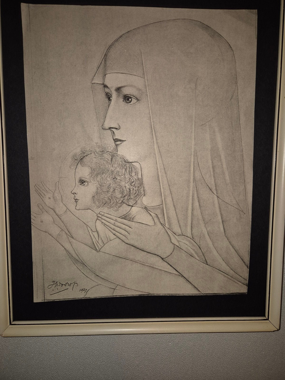 Madonna met kind 1927, Ophalen of Verzenden