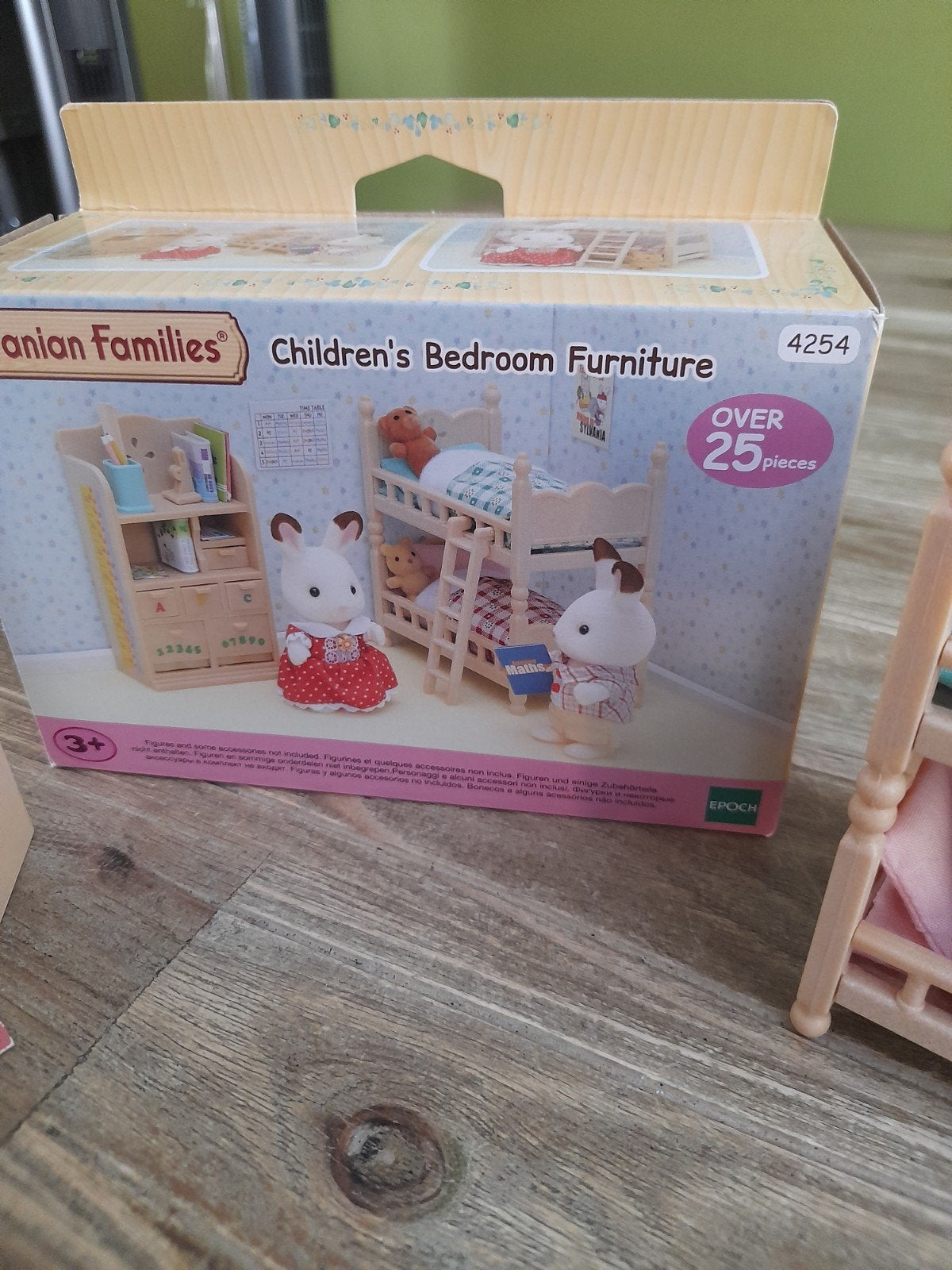 Sylvanian kinderkamer 4254, Ophalen of Verzenden, Zo goed als nieuw, Poppenhuis