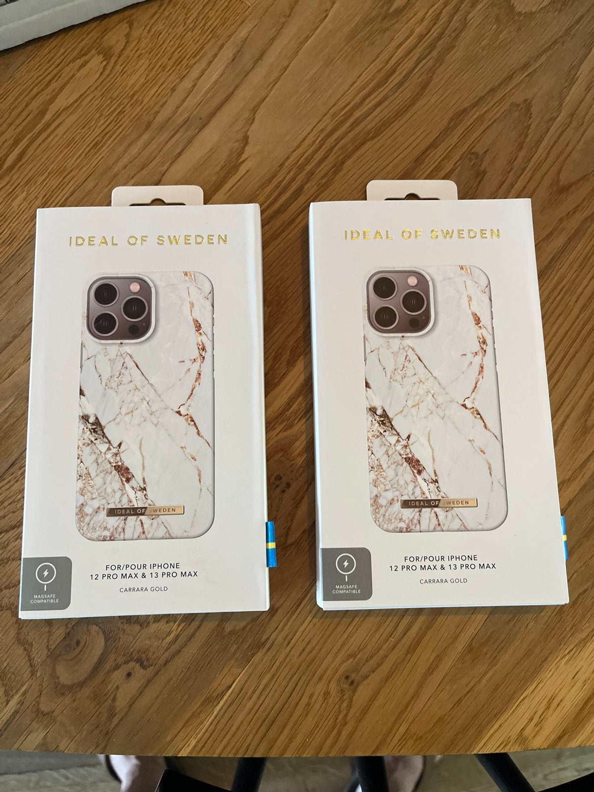 Ideal of Sweden iPhone 12 Pro Max & 13 Pro Max Hoesje, MagSafe, Goud, Nieuw, Ophalen of Verzenden