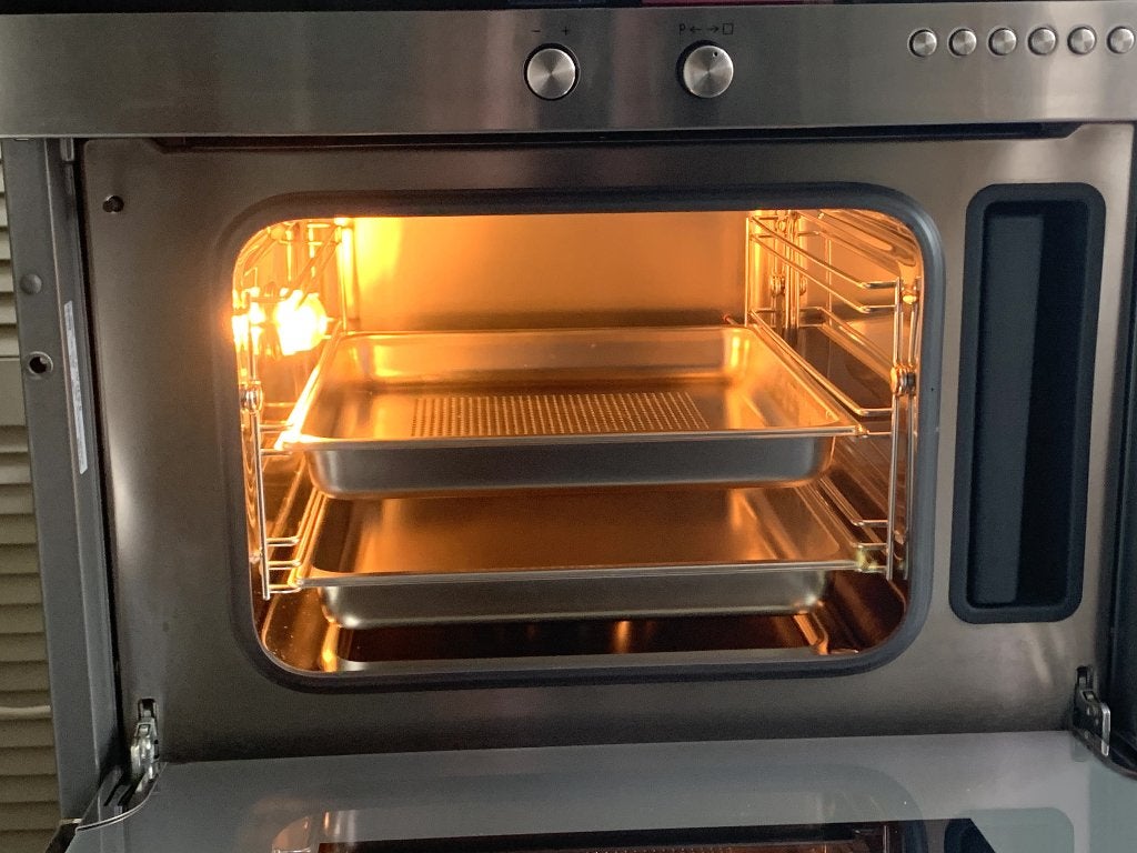 Siemens inbouw stoomoven HB26D550, Witgoed en Apparatuur, Ovens, Ophalen, Minder dan 45 cm, Siemens, Inbouw
