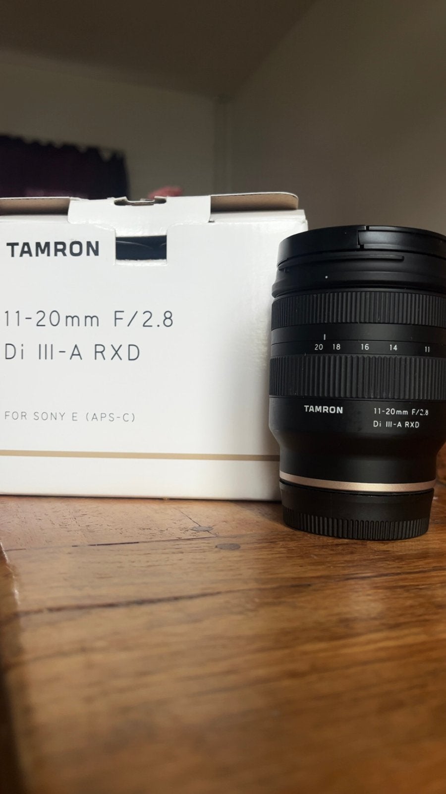 Tamron 11-20 F 2.8 voor Sony E (APS-C), Ophalen of Verzenden, Gebruikt