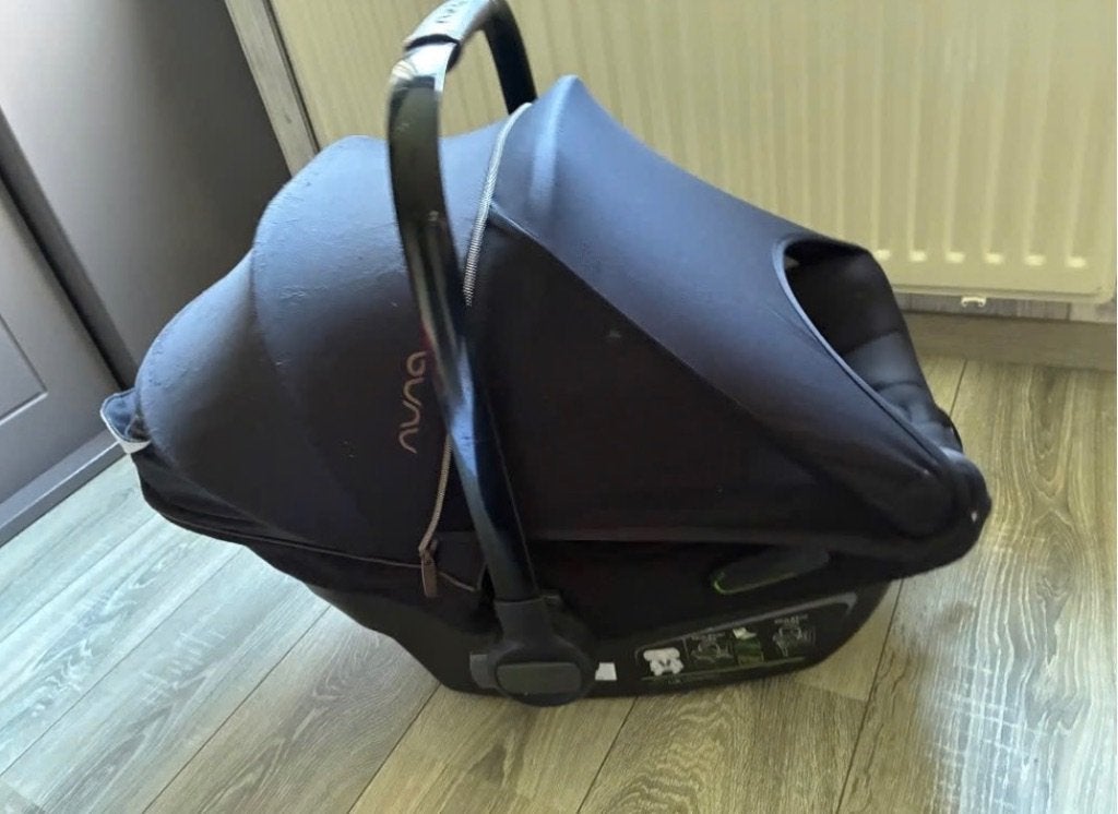 Nuna pipa next, Autogordel of Isofix, Gebruikt, Verstelbare rugleuning, 0 t/m 13 kg