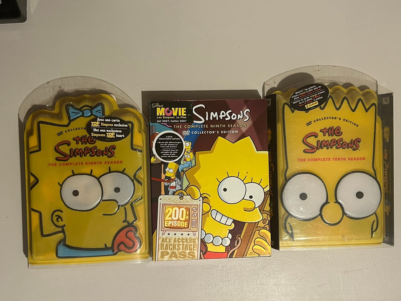 The Simpsons DVD Boxsets - Seizoen 8, 9 & 10, Engels, Speciale editie, Nederlands, Ophalen of Verzenden