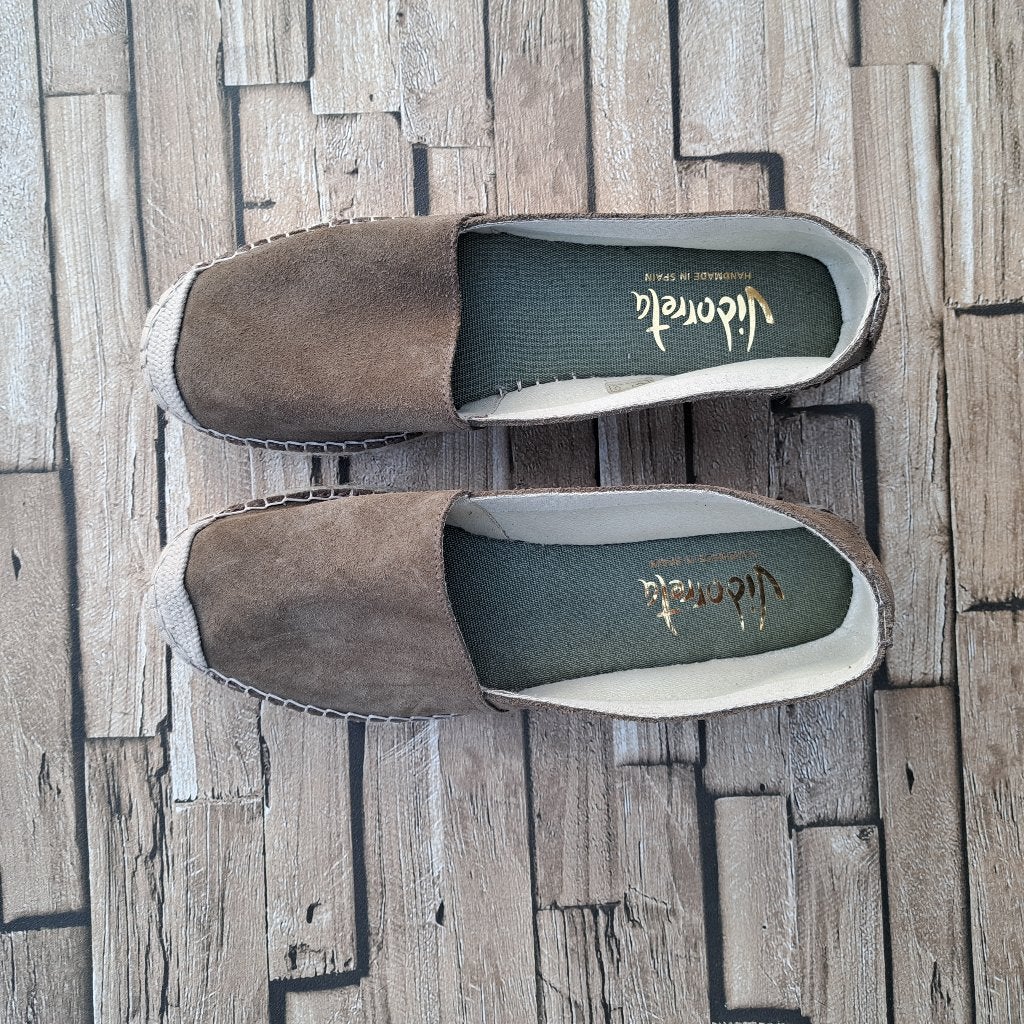 VIDORETTA - nieuwe lederen espadrilles, maat 40, Overige kleuren, Verzenden, Nieuw, Vidoretta