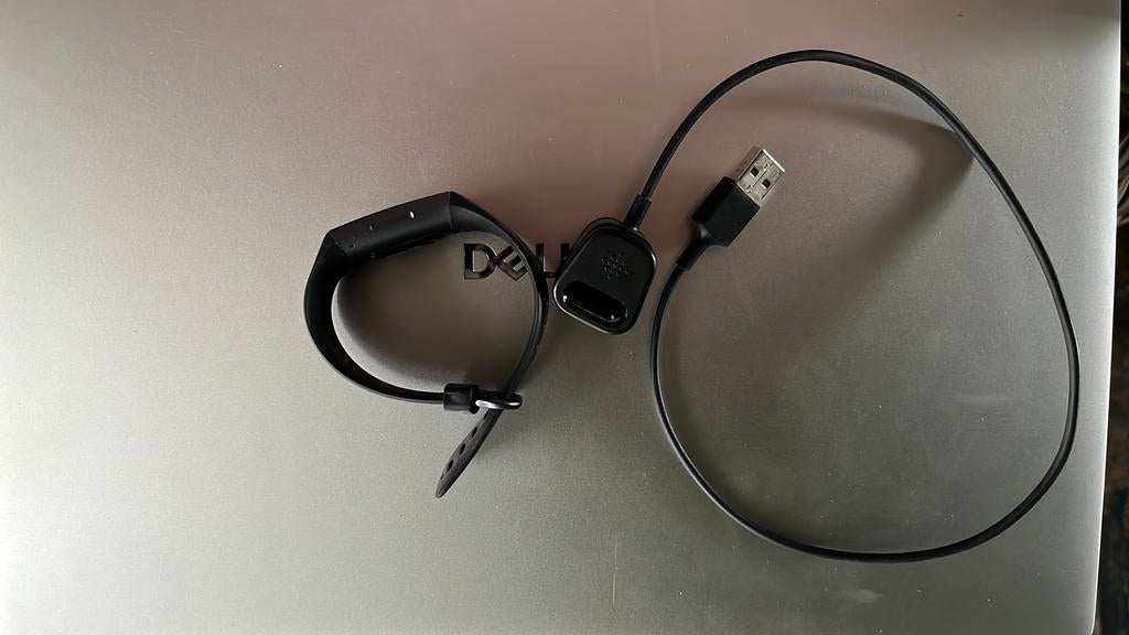 Fitbit charge 3 heren smartwatch, Ophalen, Zo goed als nieuw, Zwart, Android