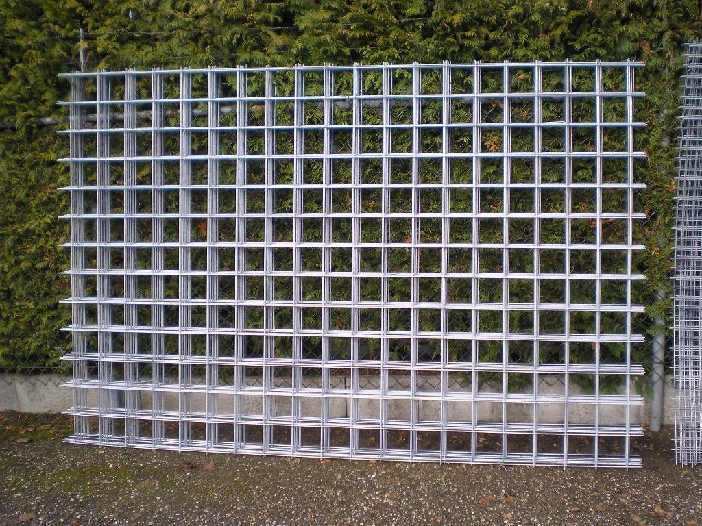 IJZEREN betonmat, tuingaas, betongaas 150x150x6 : Verzinkt, Ophalen, Zo goed als nieuw, Minder dan 10 meter, Gaas