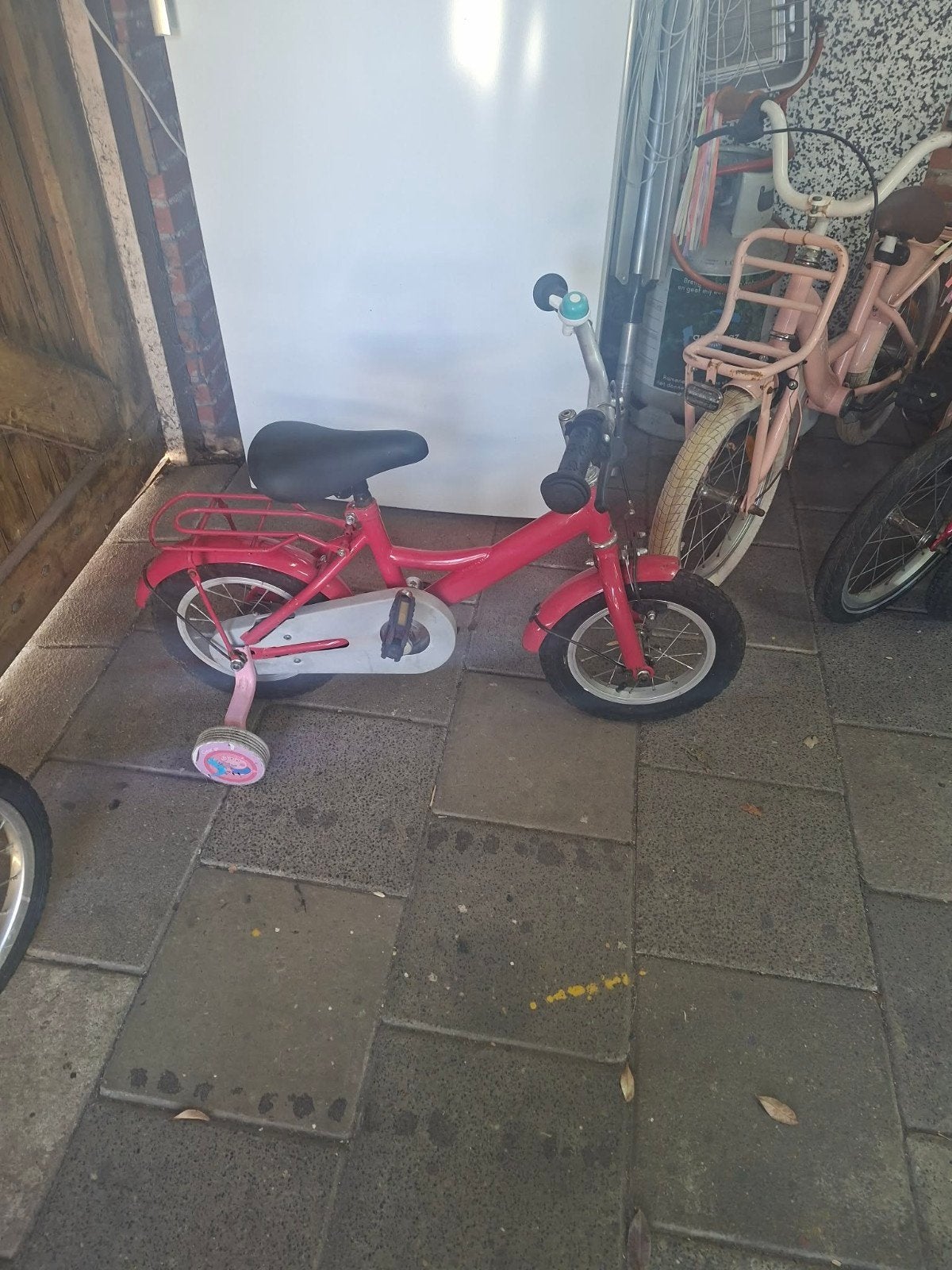 kinderfietsje 12 inch, Ophalen, Gebruikt, Minder dan 16 inch