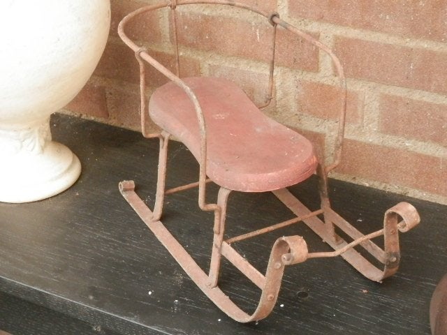Decoratief sleetje, arreslee, Ophalen of Verzenden, Gebruikt, Klassiek