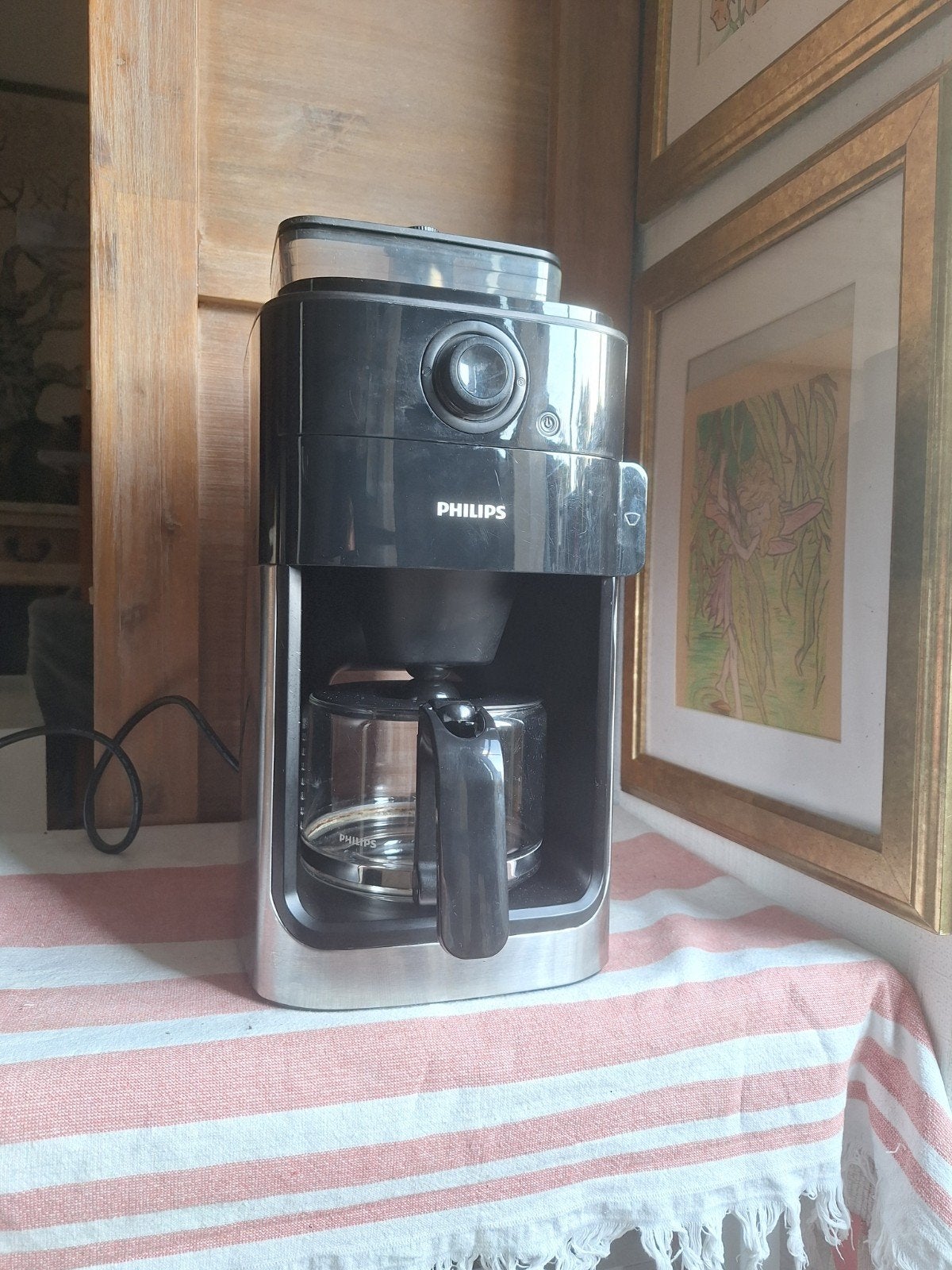 Philips Bonen Koffiemachine - Zo goed als nieuw, Ophalen of Verzenden, Zo goed als nieuw, Koffiemachine, Koffiebonen