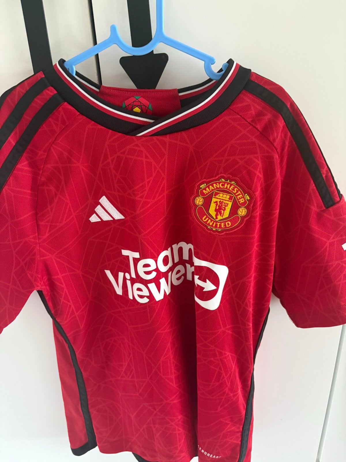 Manchester United thuisshirt 2021/2022 - Maat 11-12Y, Ophalen, Zo goed als nieuw