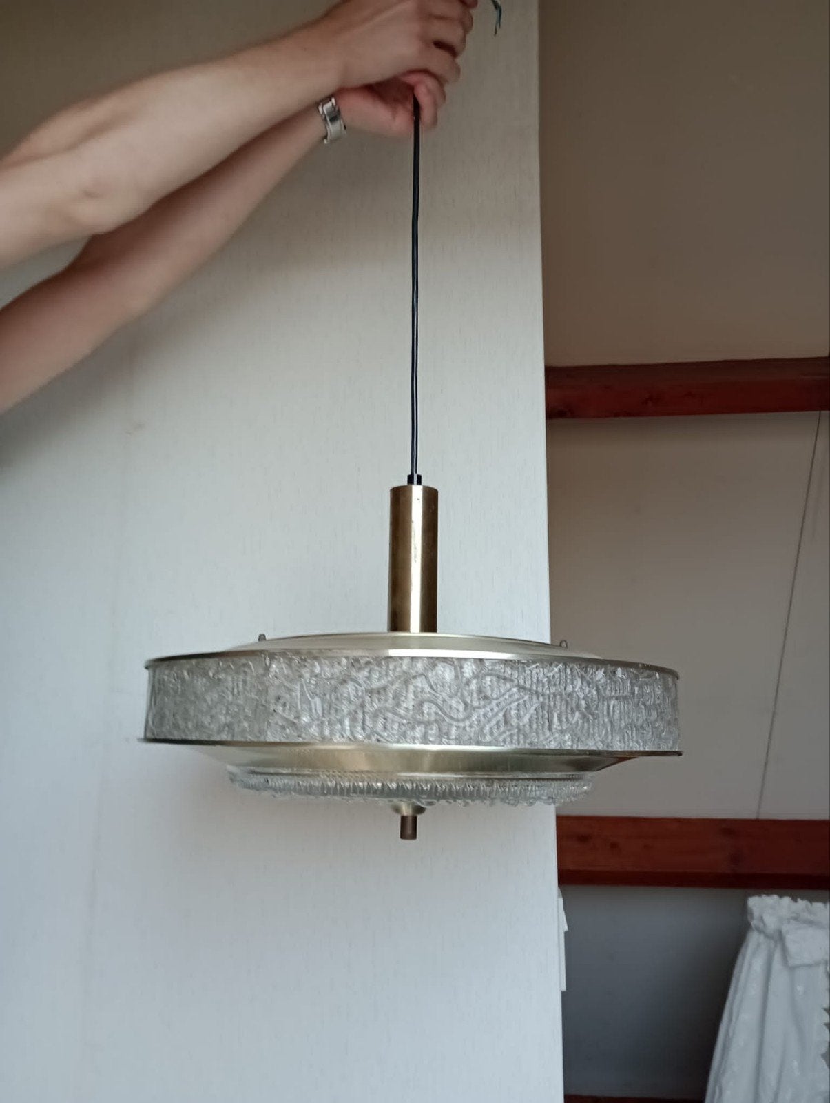 Art deco lamp, Ophalen