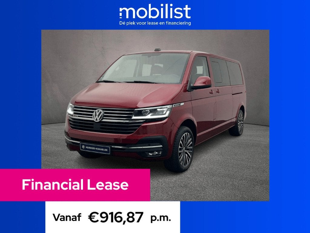 Volkswagen Transporter 2.0 TDI 204pk DSG L2 4Motion Bulli Du, Automaat, Gebruikt, Overige carrosserieën, 2500 kg