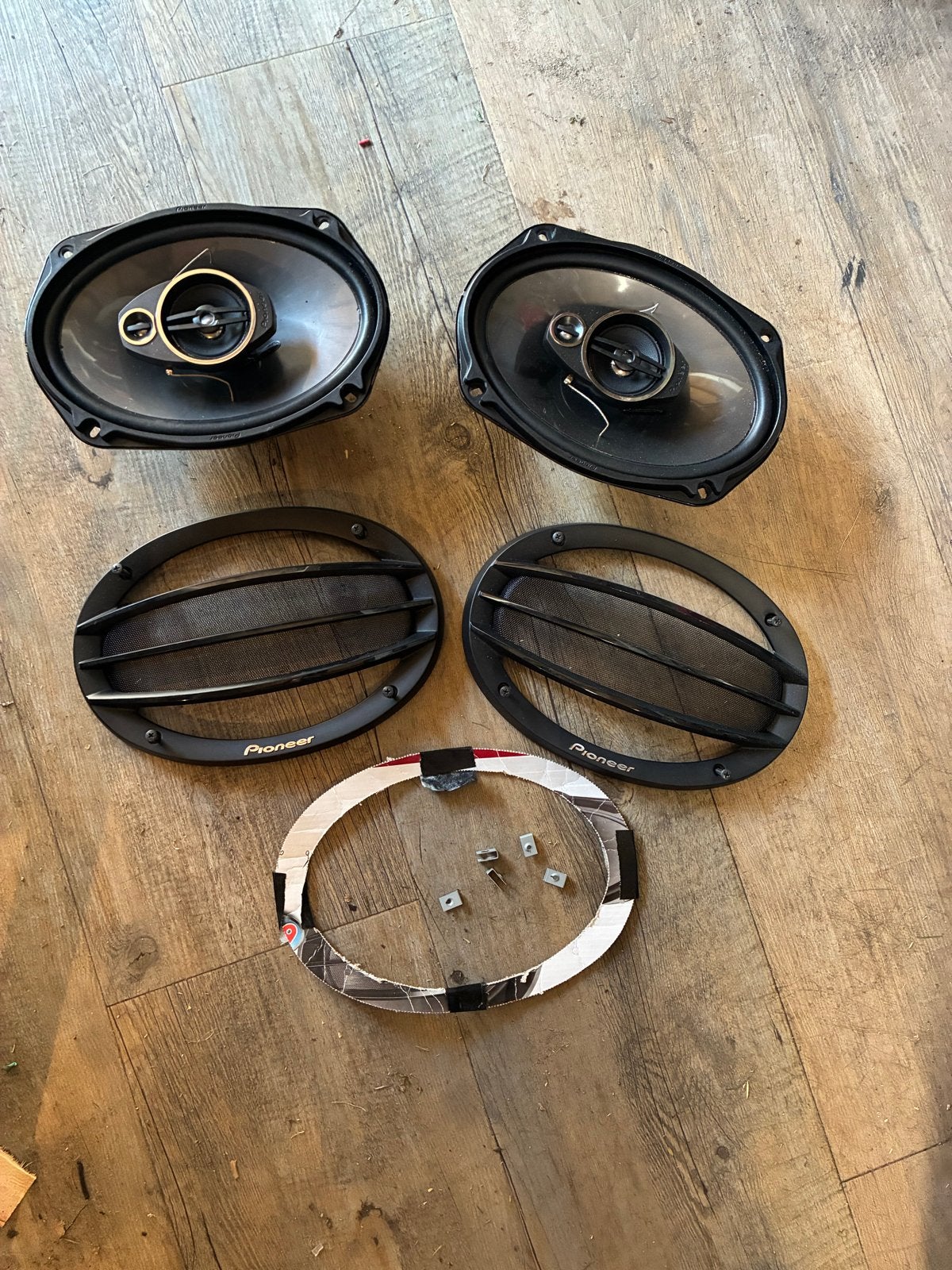 Pioneer TS-A6913I 400W 3-weg ovale autospeakers, Auto diversen, Autospeakers, Ophalen, Zo goed als nieuw