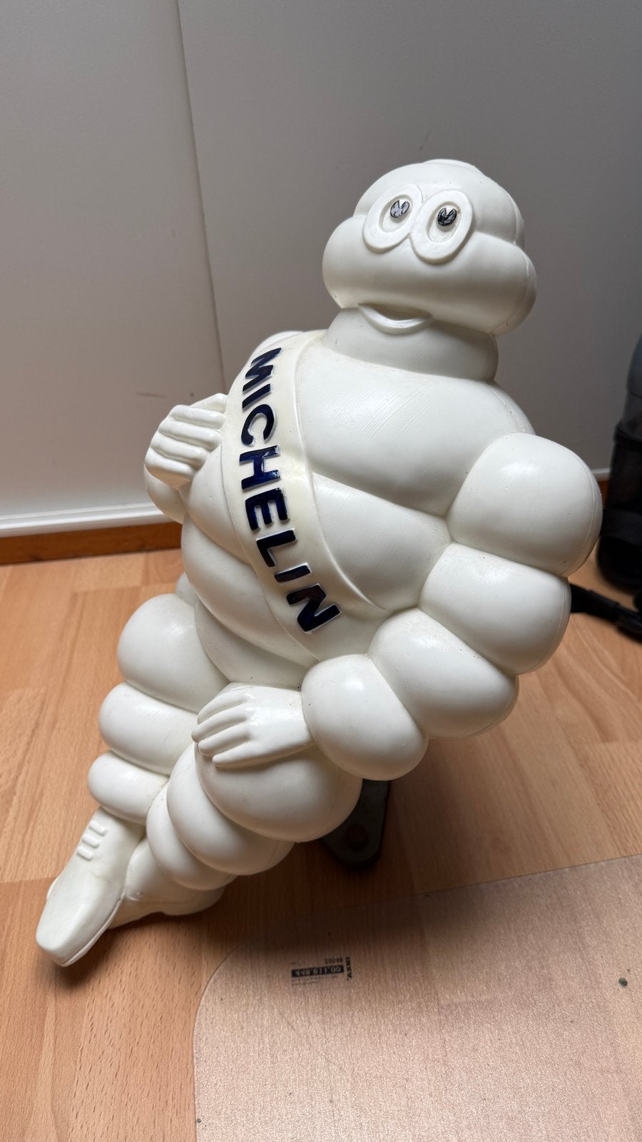 Vintage Franse Michelin Bibendum - 50-60 jaar oud, Ophalen of Verzenden