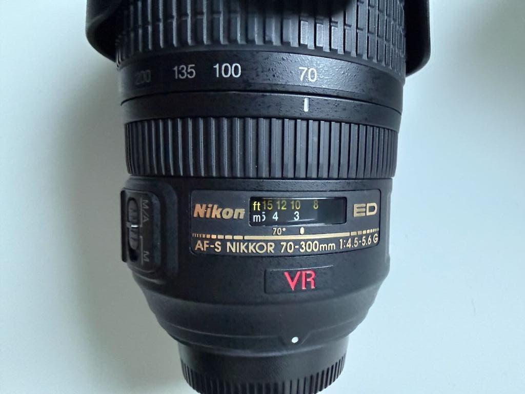 Telelens Nikon AF-S 70-300mm ED VR, Ophalen, Zo goed als nieuw, Telelens