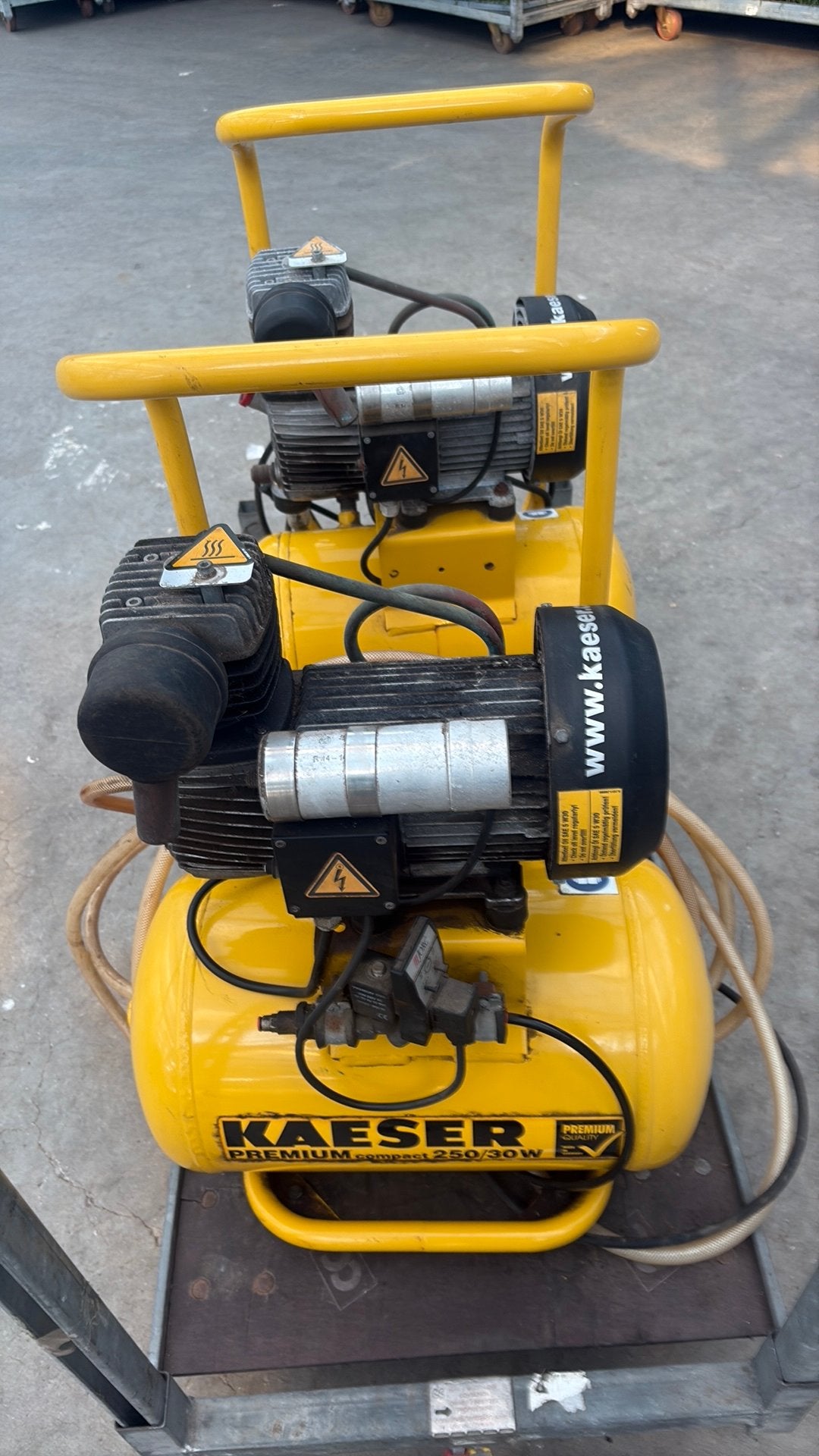 Compressors, Minder dan 25 liter, Ophalen, Zo goed als nieuw, Minder dan 200 liter/min